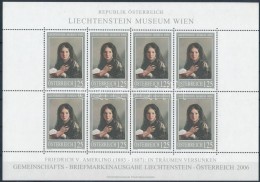 ** 2006 Liechtenstein Múzeum, Festmény Mi 2574 Kisív - Otros & Sin Clasificación