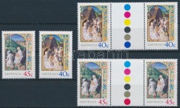 ** 2001 Karácsony II. Sor + Sor ívközéprészes Párokban Mi 2096-2097 - Otros & Sin Clasificación