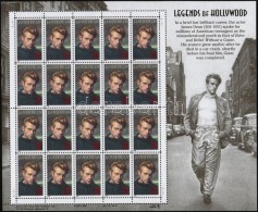 ** 1996 James Dean Teljes ív Mi  2745 (Mi EUR 18,-) - Otros & Sin Clasificación