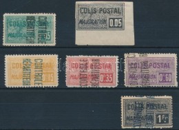 * 1924-1927 Csomagbélyeg Yvert 10, 10a, 11a, 12a,13,14 - Otros & Sin Clasificación