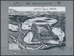 ** 2015 Tata - 88. Bélyegnap Emlékív Fekete Nyomat A Szövetség... - Altri & Non Classificati