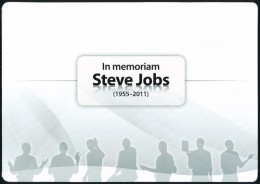 ** 2011 Steve Jobs Emlékív Alkalmi Tokban - Altri & Non Classificati