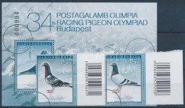 2015 Postagalamb Olimpia Sor + Blokk MINTA - Altri & Non Classificati