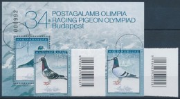 2015 Postagalamb Olimpia Sor + Blokk MINTA - Altri & Non Classificati
