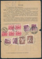 1956-1961 Meghatalmazás 11 Db Bélyeggel - Altri & Non Classificati