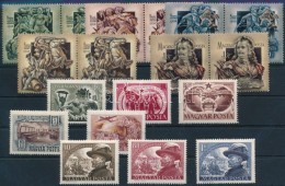 ** 1950-1953 Bélyegmúzeum, Szakszervezet és Bem József Sor + II. Rákóczi... - Altri & Non Classificati