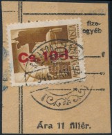1946 BetÅ±s Cs.10.l/80f Kivágáson - Altri & Non Classificati