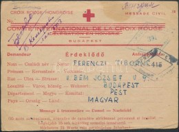 1945 Vöröskereszt érdeklÅ‘dÅ‘ - Altri & Non Classificati
