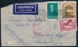 1939 Légi Levél Chilébe - Altri & Non Classificati