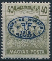 ** Debrecen I. 1919 Magyar Posta 40f Garancia Nélkül (**50.000) - Altri & Non Classificati