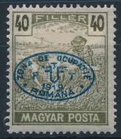 * Debrecen I. 1919 Magyar Posta 40f Garancia Nélkül (**50.000) - Otros & Sin Clasificación