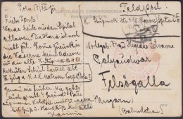 1914 Képeslap / Postcard 'K.U.K. SANITÄTSABTEILUNGSKOMM POLA' - Altri & Non Classificati