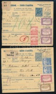 1917 2 Db Szállítólevél Erdélyben Feladott Csomagokról 4 Db, Illetve 5 Db... - Altri & Non Classificati