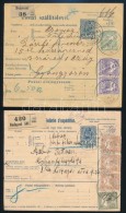 1911 Szállítólevél Turul 60f + 2 X 12f Bérmentesítéssel + 1915... - Otros & Sin Clasificación