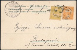 1903 LevelezÅ‘lap Turul 2f + 3f Bérmentesítéssel 'ERZSÉBET SZANATÓRIUM'... - Altri & Non Classificati