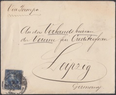 1899-H-230 CUBA US OCCUPATION. 5c GRANT COVER TO LEIPZIG, GERMANY ALEMANIA. - Covers & Documents