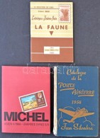 3 Db Klf Katalógus: Michel Ázsia II. 1986, Clément Brun - La Fauna (Állatvilág)... - Otros & Sin Clasificación