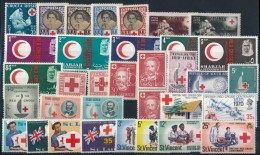 ** 1943-1970 Vöröskereszt Motívum 34 Klf Bélyeg - Otros & Sin Clasificación