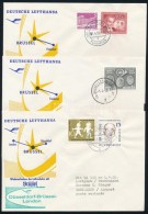 1958 5 Db Német Lufthansa Levél - Andere & Zonder Classificatie