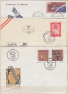 Szenegál, Ausztria, Portugália 1956-1975 3 Db FDC - Andere & Zonder Classificatie