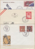 Szenegál, Ausztria, Portugália 1956-1975 3 Db FDC - Autres & Non Classés