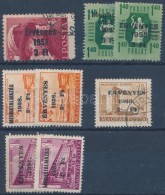 O 1951-1960 8 Db Meghatalmazás, Érvényes Bélyeg - Altri & Non Classificati