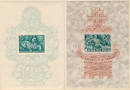 ** 1940-1961 3 Klf Blokk + 2 Klf Kisívsor (10.400) - Altri & Non Classificati