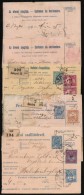 1910-1917 5 Db Turul BérmentesítésÅ± Csomagszállító - Altri & Non Classificati