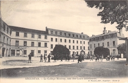 61-ARGENTAN- LE COLLEGE MEZERAY, UNE DES COURS INTERIEURES - Argentan