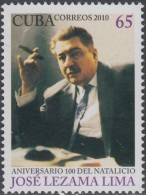 2010.485 CUBA MNH. 2010. JOSE LEZAMA LIMA WRITTER GAY PARADISO. - Neufs