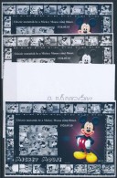 ** 2014/12 Mickey Mouse 4 Db-os Emlékív Garnitúra (28.000) - Andere & Zonder Classificatie