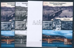 ** 2015/01 Margit-híd 4 Db-os Emlékív Garnitúra (28.000) - Andere & Zonder Classificatie