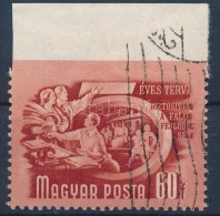 O 1950/1953 Terv (II.) ívszéli 60f Alul Fogazatlan - Altri & Non Classificati