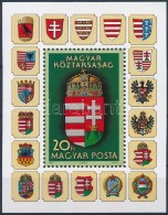 ** 1990 Címer Blokk Hátoldalán A 'MAGYAR POSTA AJÁNDÉKA' Felirattal (16.000) - Altri & Non Classificati