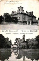 * T3 Kismarton, Eisenstadt; Herceg Eszterházy Székvára, Várkert / Castle, Garden (EB) - Non Classificati