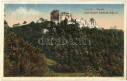 * T2/T3 Lánzsér, Landsee; Várrom, A. Pelnitschar Kiadása / Castle Ruins  (EK) - Non Classificati