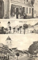 ** T2/T3 Vitis, Strassenbild, Kirche, Alois Fiegl's Geschäft. Verlag A. Fiegl / Street View With Churches And... - Non Classificati