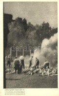 ** T1 Auschwitz-Birkenau, Oswiecim; Cremation Of Corpses On Pyres - Sin Clasificación