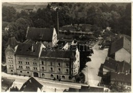 ** T2/T3 Donauwörth, Kronenbrauerei, Besitzer Otto Abbt / Otto Abbt's Royal Brewery, Aerial View (EK) - Zonder Classificatie