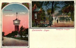 ** T2 Lockstedter Lager, Wasserturm, Einzug Der Truppen / Military Barracks Art Nouveau - Non Classificati