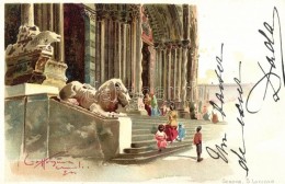 T2 Genova, San Lorenzo, Artist Signed Litho - Zonder Classificatie