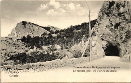 ** T1/T2 Crimea, Crimée; Le Tunnel Prés Les Portes Baidarski / Baidar Gate, Tunnel - Sin Clasificación