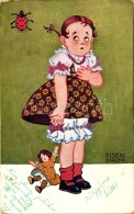 * T2/T3 Girl; Wiener Art Postcard W.R.B. Serie 22-81. S: Eisen Schaupp - Non Classificati