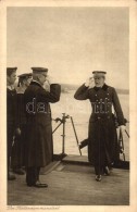 T2/T3 1916 Pola, Anton Haus Látogatása / Ansprache Des Flottenkommandanten / Admiral Anton Haus On K.... - Non Classificati