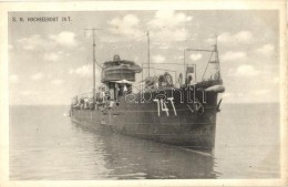 T2/T3 SM Hochseeboot 74 T. / K.u.K. Kriegsmarine, Austro-Hungarian Navy Sea Boat, Phot. A. Beer, Verlag F. W.... - Sin Clasificación