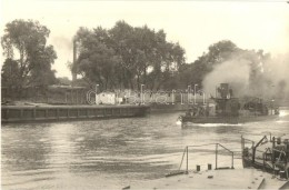 * T1/T2 1926 A Siófok Å‘rnaszád Az óbudai Duna-ágban / Hungarian River Guard Ship, Emke... - Non Classificati