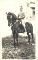 T2/T3 1917 K.u.K. Lovaskatona / WWI Austro-Hungarian Cavalryman, 'K.u.K. Bespannungsabteilung 3/4. Marinefeldpost... - Sin Clasificación