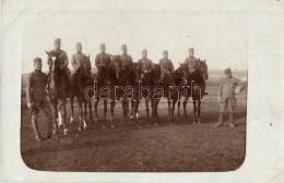 T2/T3 1916 Pola, K.u.K. Lovaskatonák Csoportképe / WWI Austro-Hungarian Cavalrymen, 'K.u.K.... - Sin Clasificación