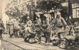 T3 Warsaw, Warszawa, Warschau; Rastende Deutsche Truppen Auf Der Ujazdow-Allee / WWI Resting German Troops  On The... - Sin Clasificación