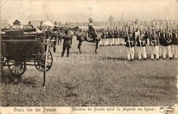 T2/T3 1905 Abnahme Der Parade Durch Se. Majestät Den Kaiser / Kaisermanöver Koblenz, Wilhelm II - Non Classificati